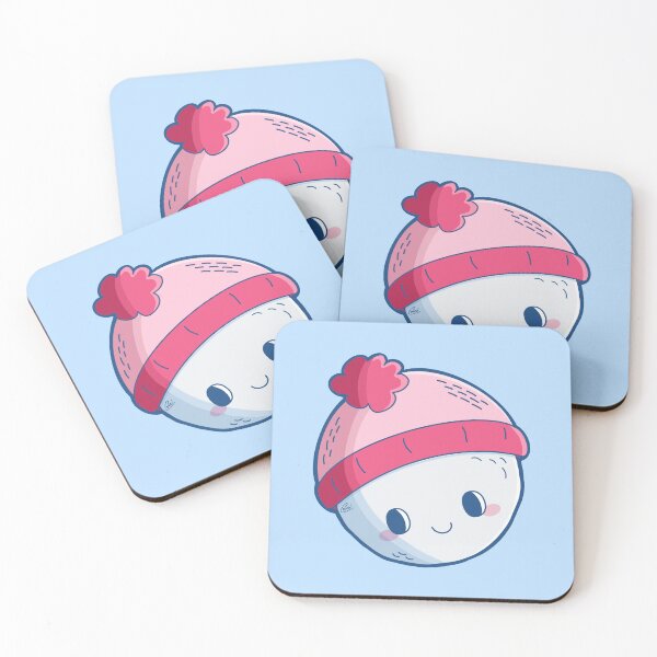 Item preview, “For Goodness Flakes” Cute Snowball  designed and sold by Cyndi Carlson Draws.