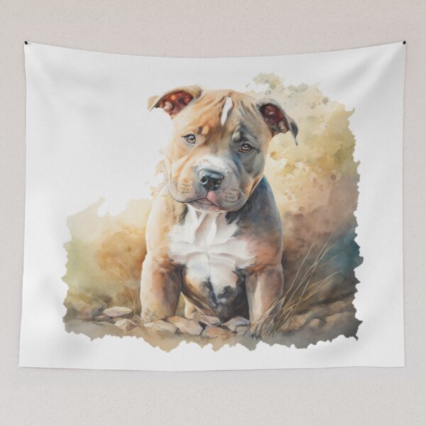 Item preview, Watercolor Pup 5 designed and sold by Standard Deviation Co.