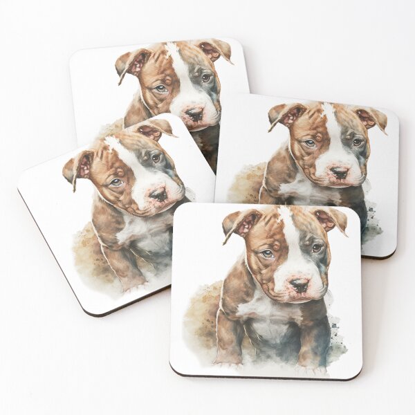 Item preview, Watercolor Pup 6 designed and sold by Standard Deviation Co.
