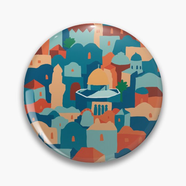 Artikelvorschau, Abstrakter Retro-Jerusalem-Druck entworfen und verkauft von marnilauren.