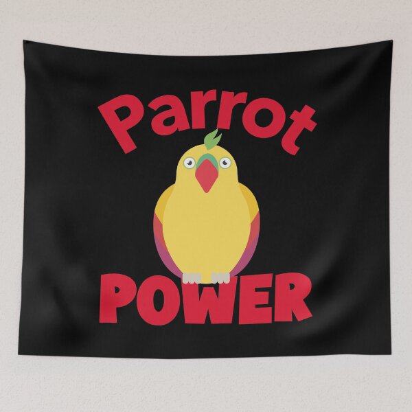Item preview, Parrot Power Design, Small Parrot, Inspirational quote, Bird lover, Chubby Parrot designed and sold by TatianaLG.