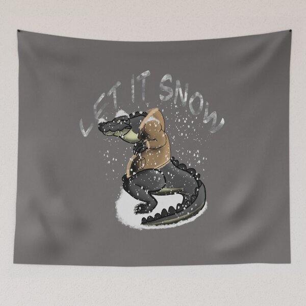 Item preview, Let it Snow Gator designed and sold by IronGator.