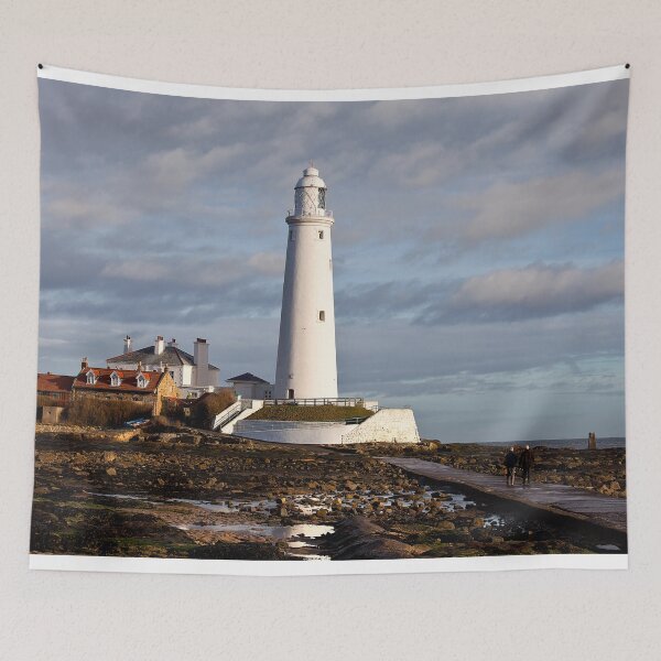Item preview, Morning walk to St Mary's Island designed and sold by Violaman.
