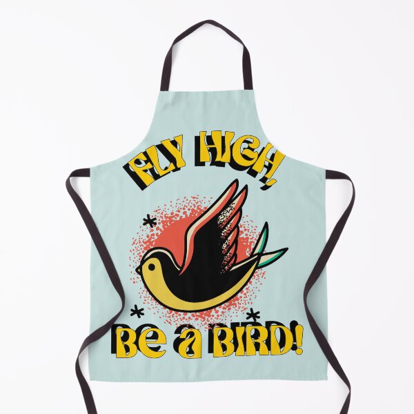 Item preview, Fly High Be A Bird Design, Small Parrot, Inspirational quote, Bird lover designed and sold by TatianaLG.