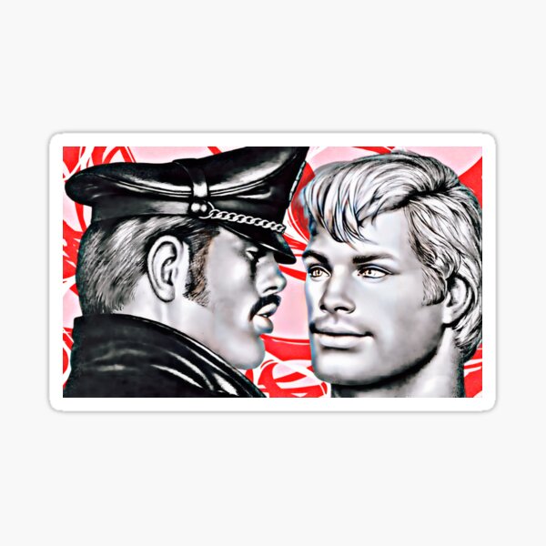 Tom Of Finland Red Edition Sticker For Sale By Tomfromfinland Redbubble 2960