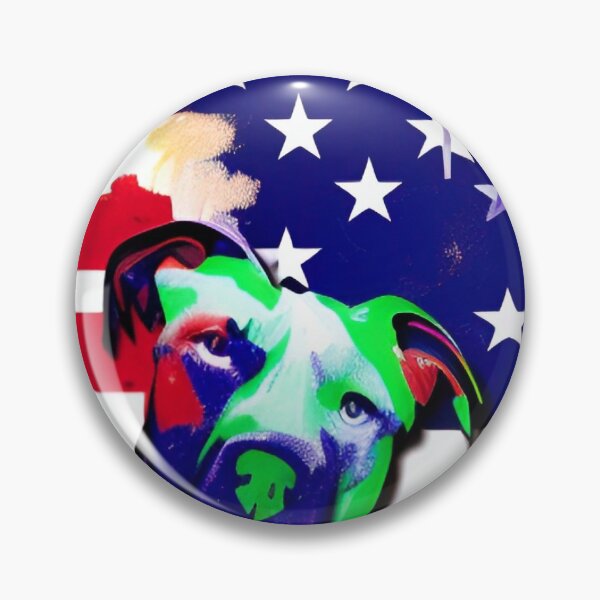 Item preview, Pitbulls And Stars  designed and sold by ShopSunday.