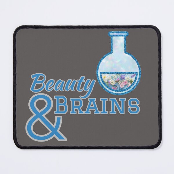 Item preview, Beauty and brains STEM - science blue designed and sold by KCAbdelnour.