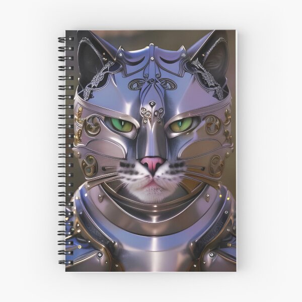 Item preview, Silver armour feline designed and sold by RiaKarma.