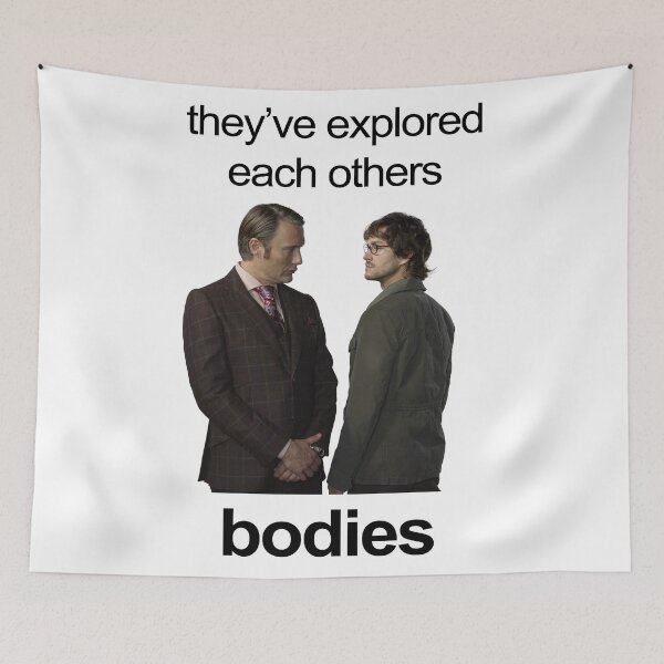 Item preview, Hannibal - They've Explored Each Others Bodies designed and sold by Hayden Celentano.