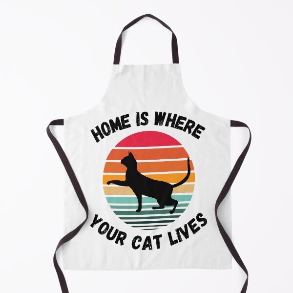 Item preview, Home Is Where Your Cat Lives. designed and sold by Sloyar.