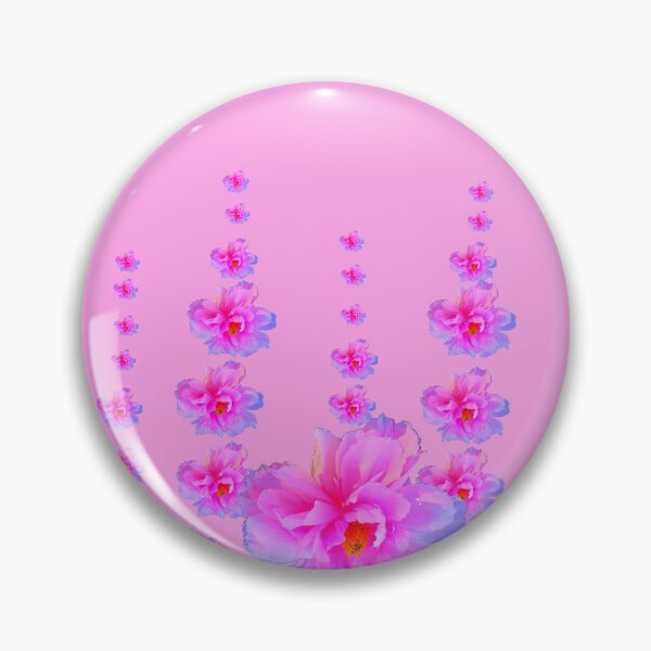 Item preview, PINK GARDEN FLOWERS DESIGN PINK ART designed and sold by sharlesart.