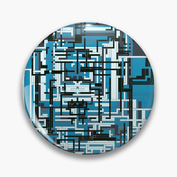 Item preview, Geometric Frost designed and sold by Sparkycarrot.