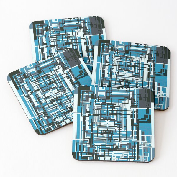 Item preview, Geometric Frost designed and sold by Sparkycarrot.
