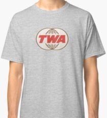 TWA Trans World Airlines USA Classic T-Shirt