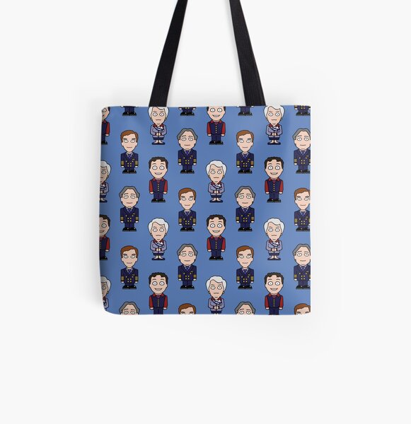 Repeating Cabin Pressure All Over Print Tote Bag