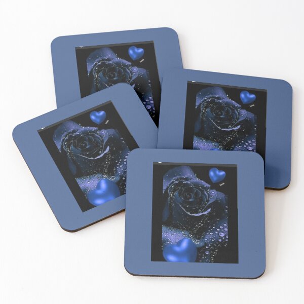 Item preview, Blue Rose-on each petal ; are drop of rain of all the love that I contain designed and sold by WinningWorld.