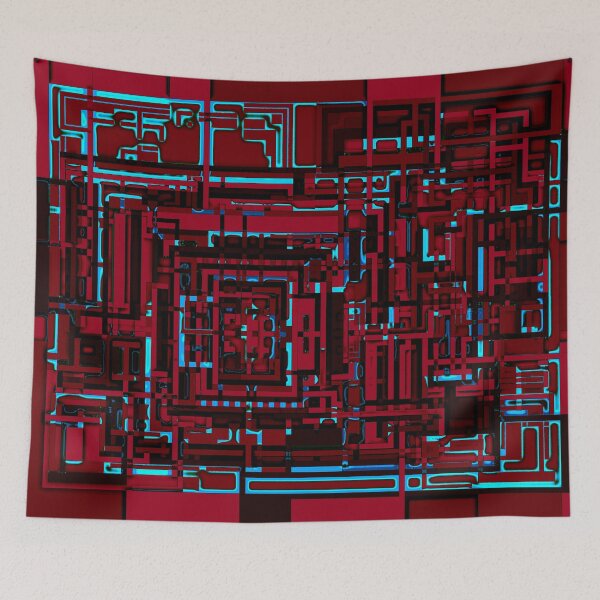 Item preview, Geometric Red designed and sold by Sparkycarrot.