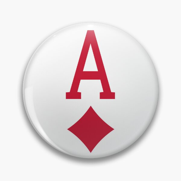 Artikelvorschau, Ace of Diamonds Red Spielkarte entworfen und verkauft von FrenchsTuck.