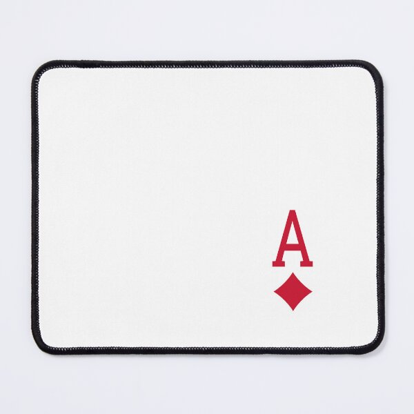 Item preview, Red diamonds ace playing card Family Game designed and sold by FrenchsTuck.