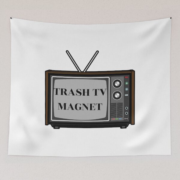Item preview, Trash TV Magnet designed and sold by MayaCordalia.