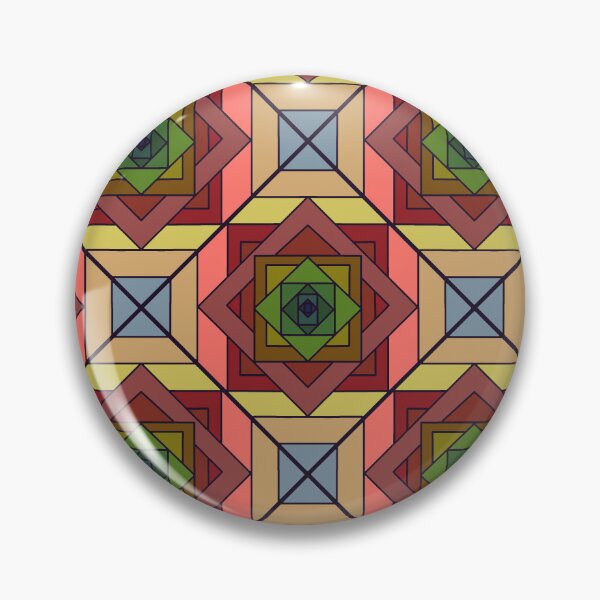 Item preview, geometric pattern designed and sold by mikaylart.