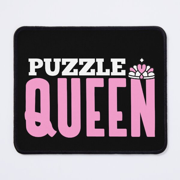 Item preview, Puzzle Queen Jigsaw Puzzle Lover Funny Pun Gift designed and sold by TheMagicKrew.