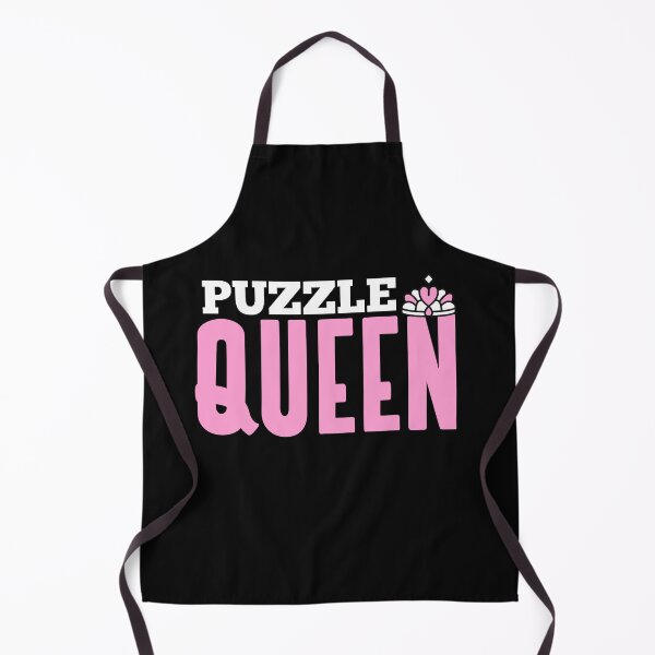Item preview, Puzzle Queen Jigsaw Puzzle Lover Funny Pun Gift designed and sold by TheMagicKrew.