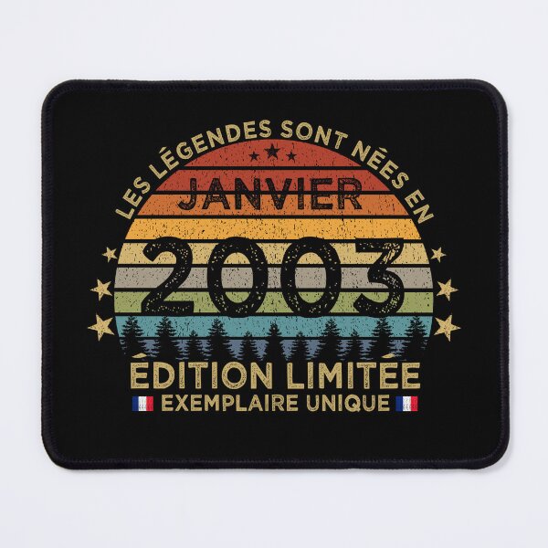 Item preview, Anniversaire 20 Ans Les Legendes Sont Nees en Janvier 2003 designed and sold by cssdru.