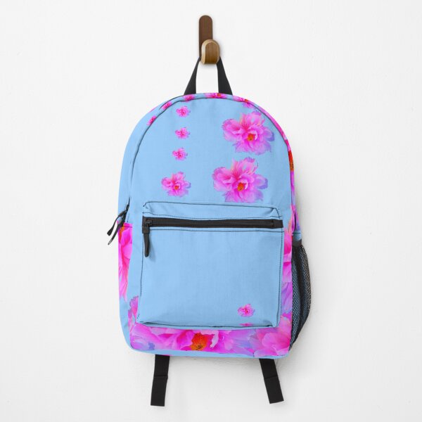 Artikelvorschau, ROSA GARTEN BLUMENDESIGN BLAU FARBE ART entworfen und verkauft von sharlesart.