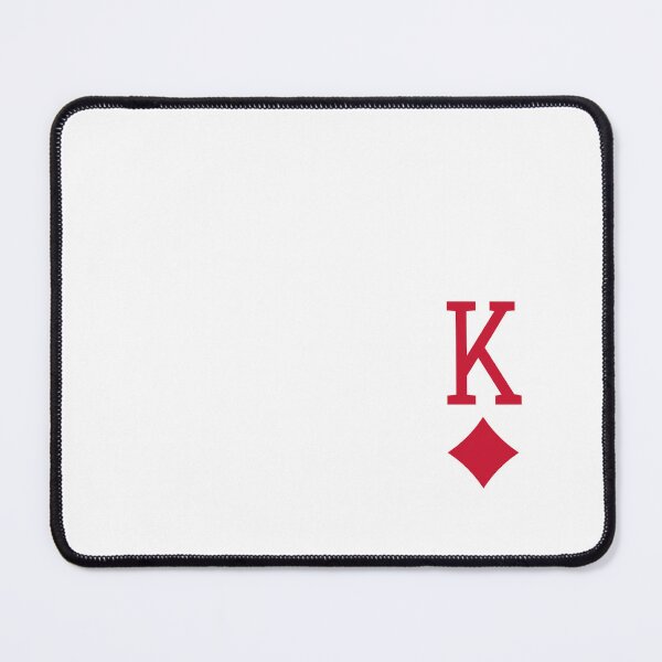 Item preview, Red diamonds King playing card Family Game designed and sold by FrenchsTuck.