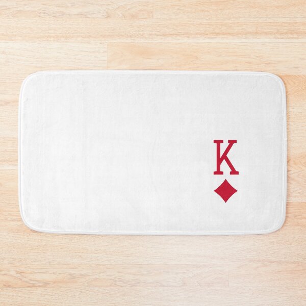 Item preview, Red diamonds King playing card Family Game designed and sold by FrenchsTuck.
