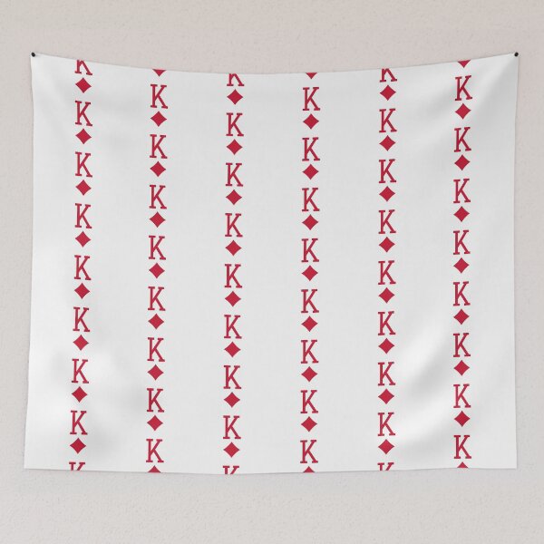 Item preview, Red diamonds King playing card Family Game designed and sold by FrenchsTuck.