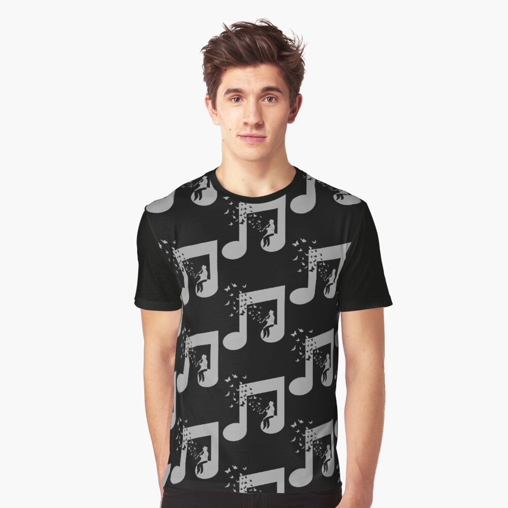 Clarinet - Music Graphic T-Shirt