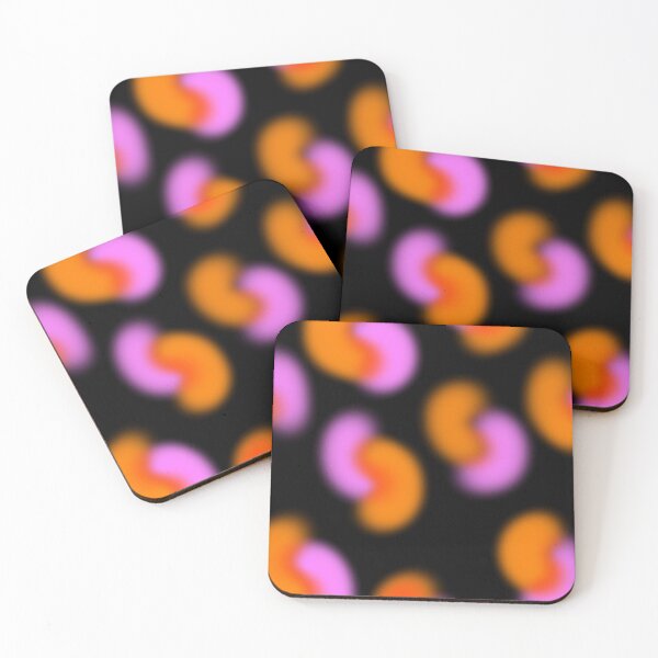 Item preview, Pink and Orange Beans Pattern designed and sold by Glatti.