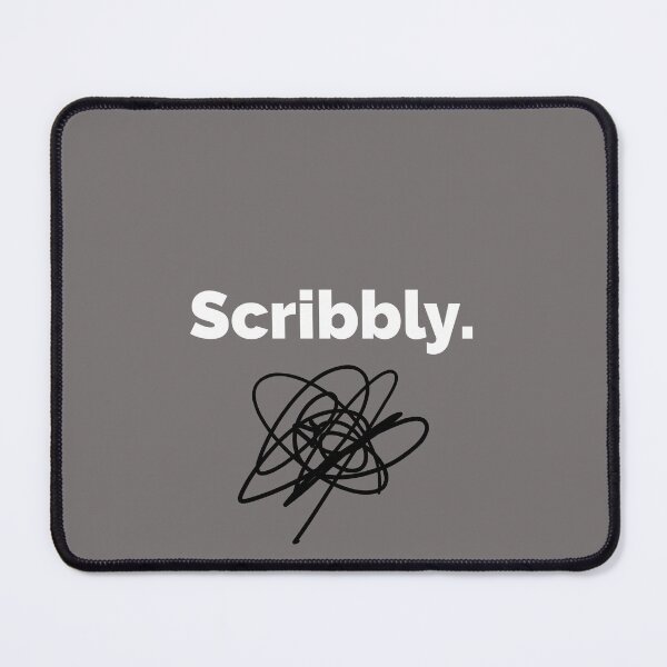 Item preview, Scribbly. designed and sold by LettersOnStuff.