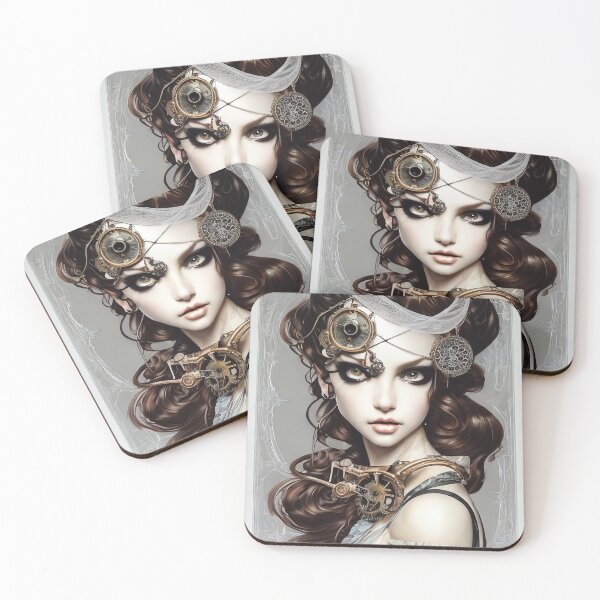 Item preview,  Alda Steampunk Girl Portrait  designed and sold by Kamiri.