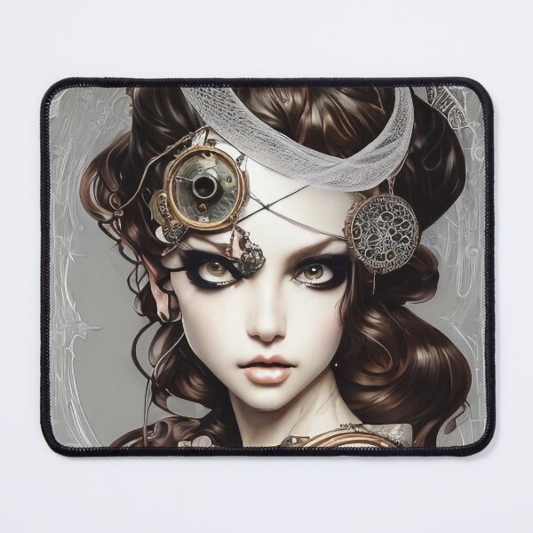 Item preview, Alda Steampunk Girl Portrait designed and sold by Kamiri.