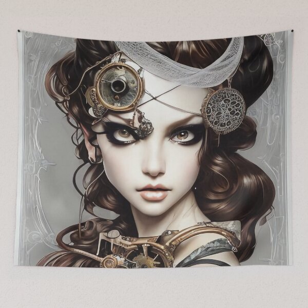 Item preview,  Alda Steampunk Girl Portrait  designed and sold by Kamiri.