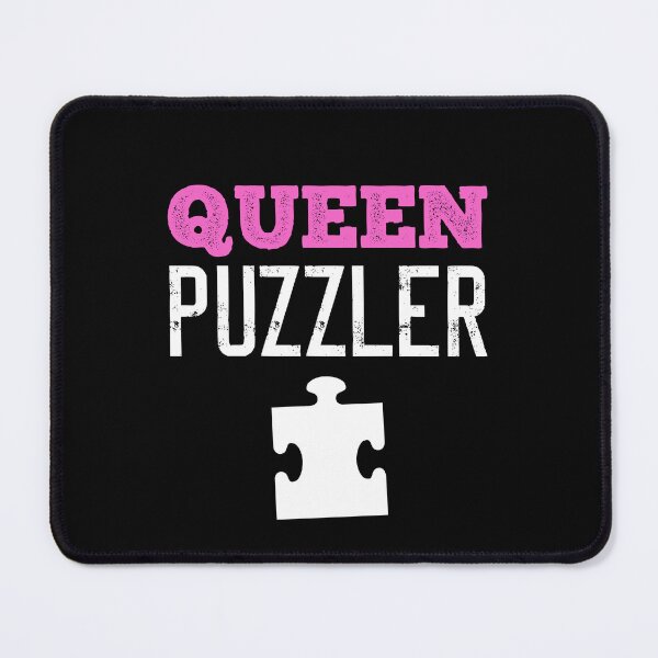 Item preview, Queen Puzzler Jigsaw Puzzle Lover Funny Pun designed and sold by TheMagicKrew.