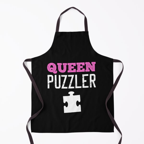 Item preview, Queen Puzzler Jigsaw Puzzle Lover Funny Pun designed and sold by TheMagicKrew.