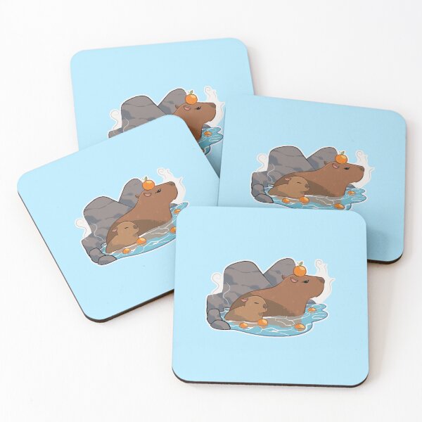 Item preview, Onsen Capy Mama&Cub designed and sold by DGKMart.