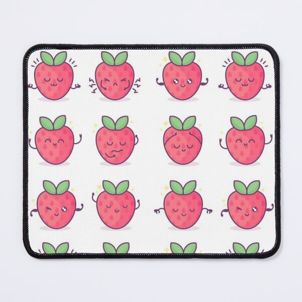 Item preview, Kawaii Sweet Strawberries  designed and sold by OculusReparo.