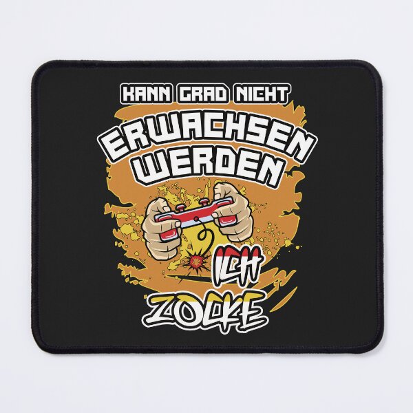 Item preview, "...Ich zocke". Lustiges Design Für Gamer / Zocker designed and sold by silentcolors.