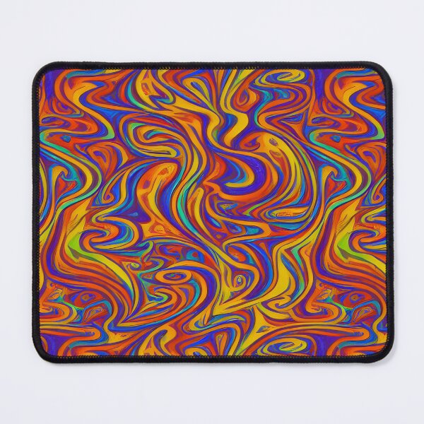 Item preview, Abstract psychedelic pattern designed and sold by CasualMadness.