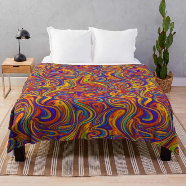 Item preview, Abstract psychedelic pattern designed and sold by CasualMadness.