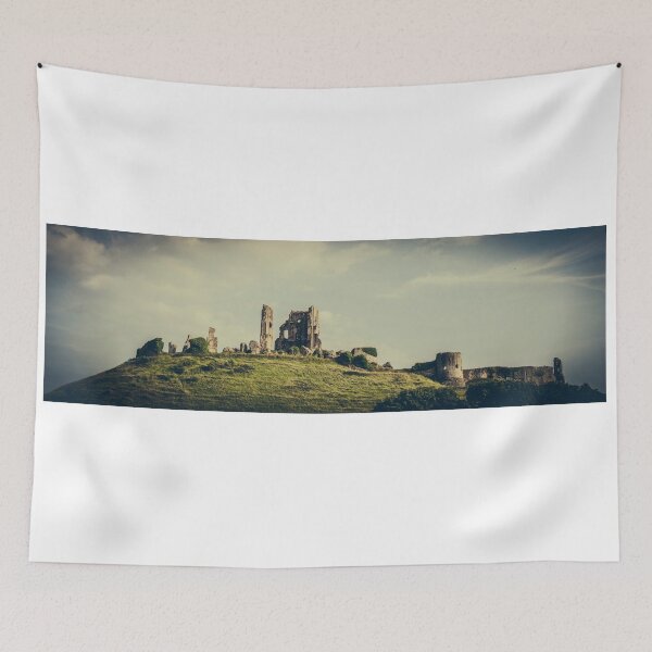 Item preview, England Panorama - Corfe Castle designed and sold by lesslinear.