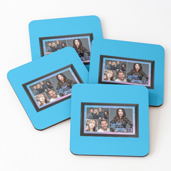 Item preview, Favorite B&B Characters (on Aqua) designed and sold by PawsitiveMum3.