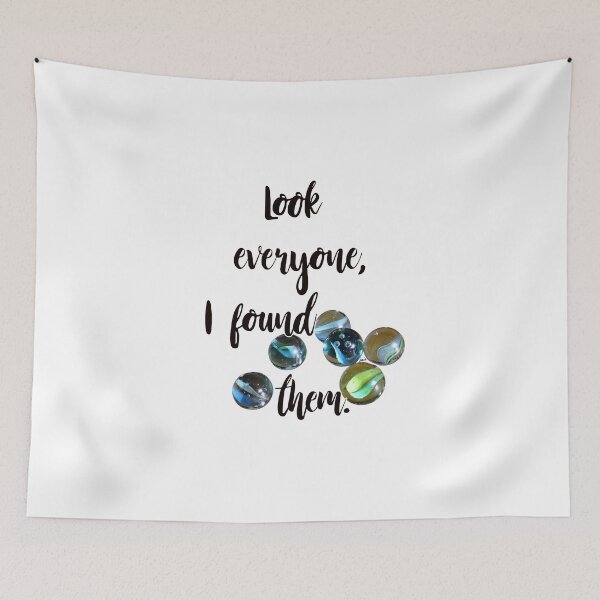 Item preview, Look everyone, I found my marbles! designed and sold by MagpieMuddles.