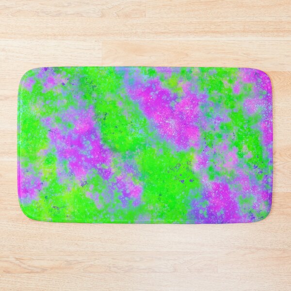 Item preview, Purple Green Cloud Collective Abstract Painting Splatters designed and sold by that5280lady.