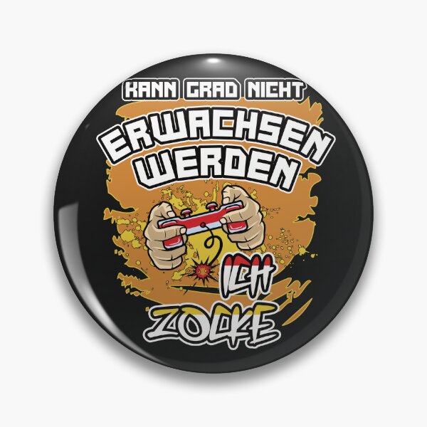 Item preview, "...Ich zocke". Lustiges Design Für Gamer / Zocker designed and sold by silentcolors.